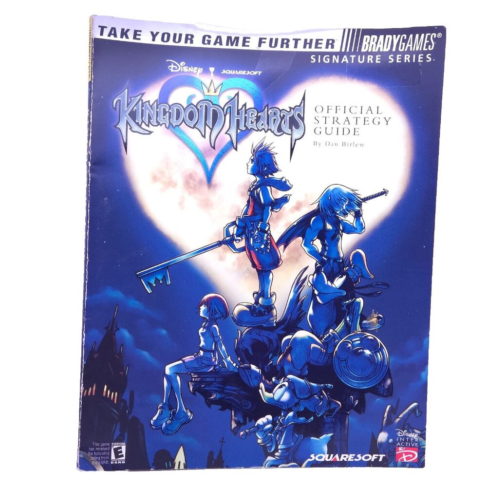 Kingdom Hearts Official Strategy Guide Playstation 2 PS2 Paperback Book
